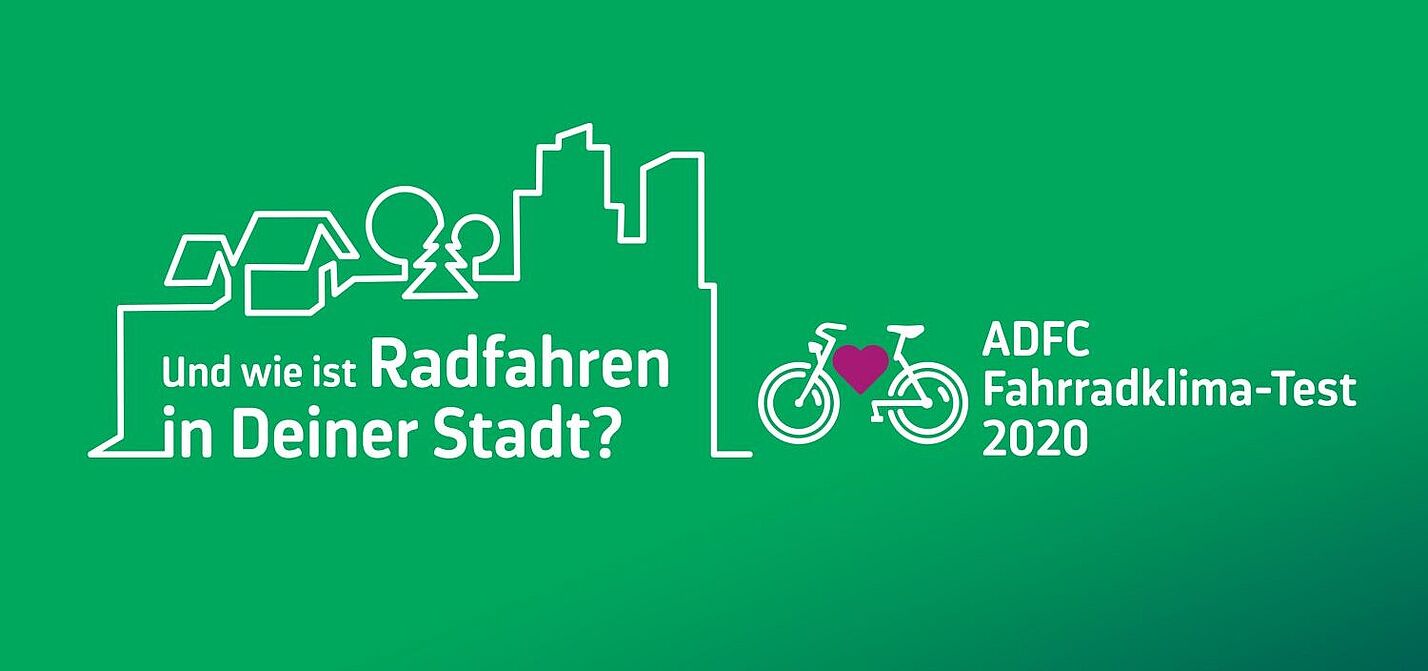 Fahrradklima-Test 2020 Keyvisual Fahrradklima-Test 2020