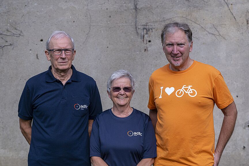 Vorstand Kreis Der neu gewählte Kreisvorstand (von links): Wolfgang Maas, Heidrun Quernheim, Detlef Fischer