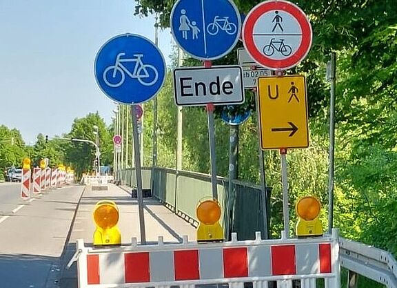 Baustelle Zwolle Allee 2024