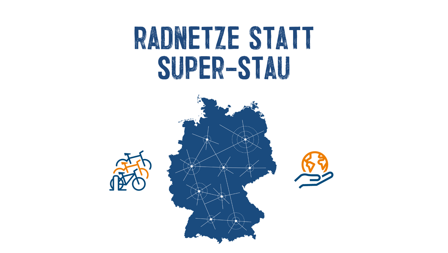 Radnetze statt Super-Stau Radnetze statt Super-Stau