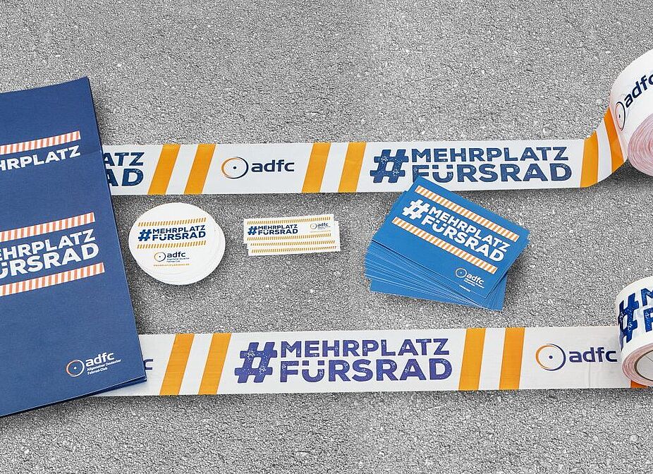 Kampagnenkit #MehrPlatzFürsRad Kampagnenkit #MehrPlatzFürsRad